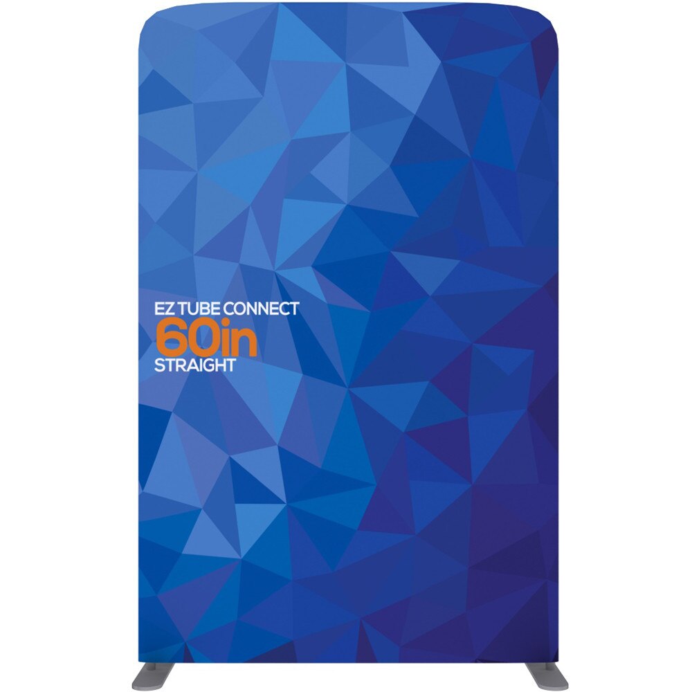 5ft EZ Tube Connect Non Backlit Single Frame — Double Sided Graphic Package